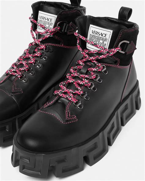 versace greca labyrinth boots